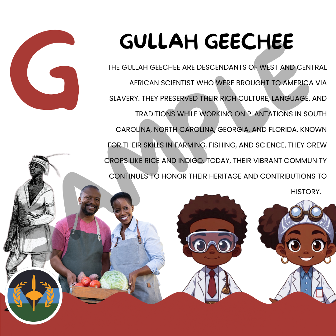 ABCs of South Carolina Gullah Geechee Black History: Charleston Edition: E Book