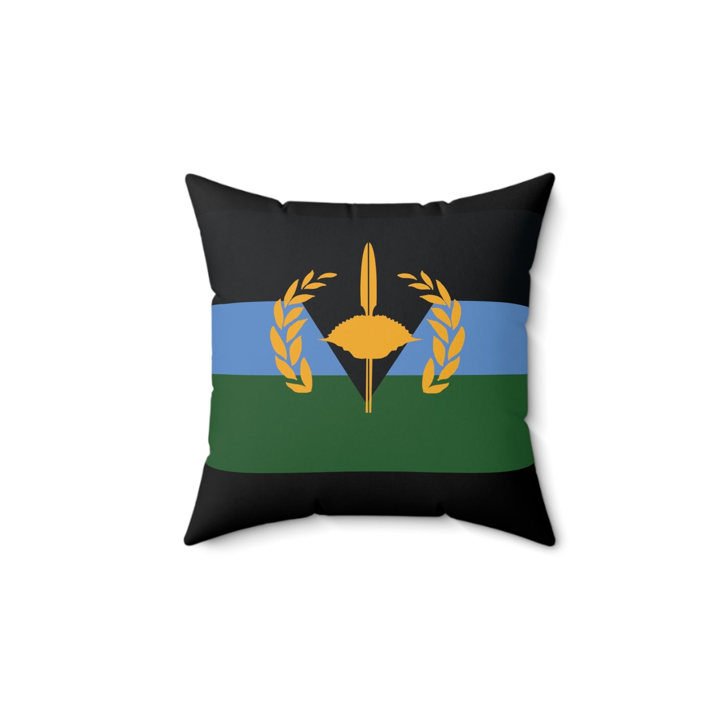 Gullah Geechee Flag Square Pillow