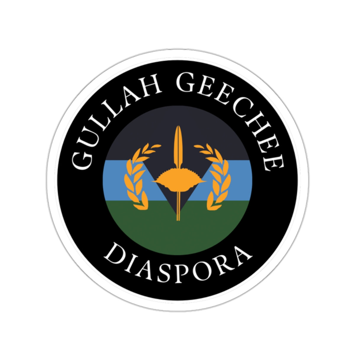 Gullah Geechee Flag Sticker