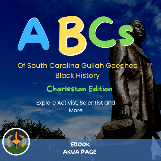 ABCs of South Carolina Gullah Geechee Black History: Charleston Edition: E Book